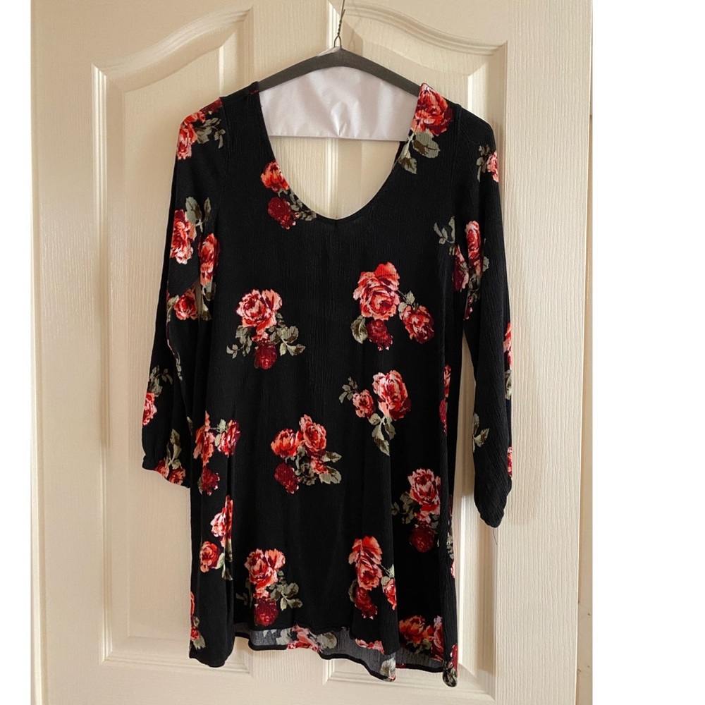 Full Tilt Moody Floral Summer Dress Size XS